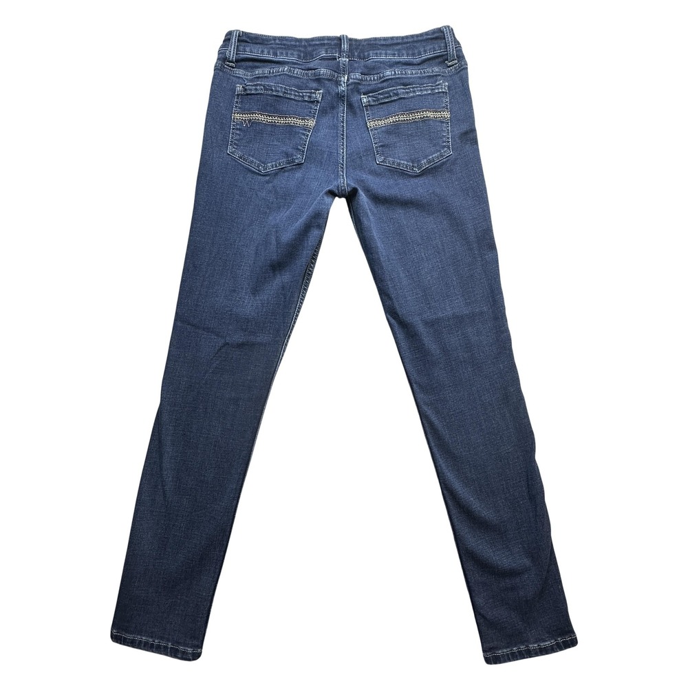 Wrangler Jeans Womens 6 Blue Medium Wash Mid Rise Skinny‎ Slim Fit Stretch Denim
